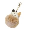 Keychain - Cat Pom Pom Dual Color